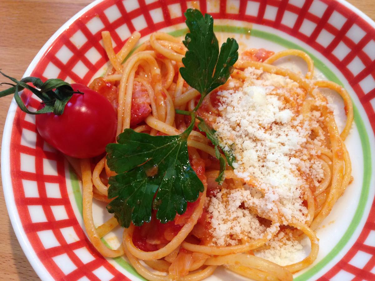 Spaghetti Amatriciana - Rezept