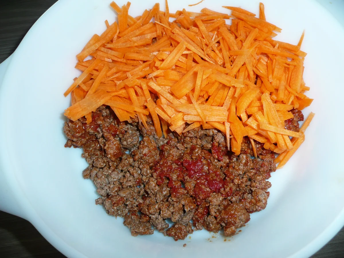 Gemüse -  Hack -  Auflauf - Rezept