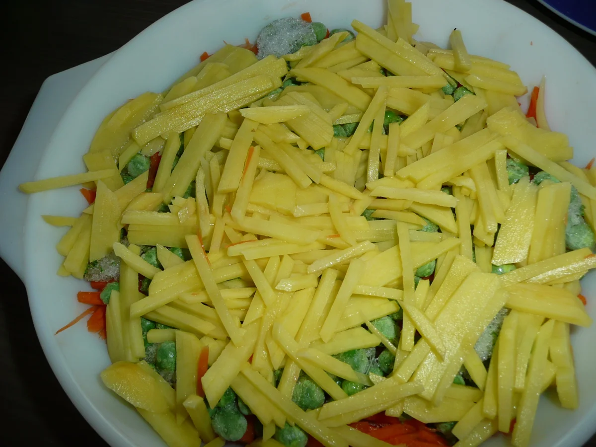 Gemüse -  Hack -  Auflauf - Rezept - Bild Nr. 2