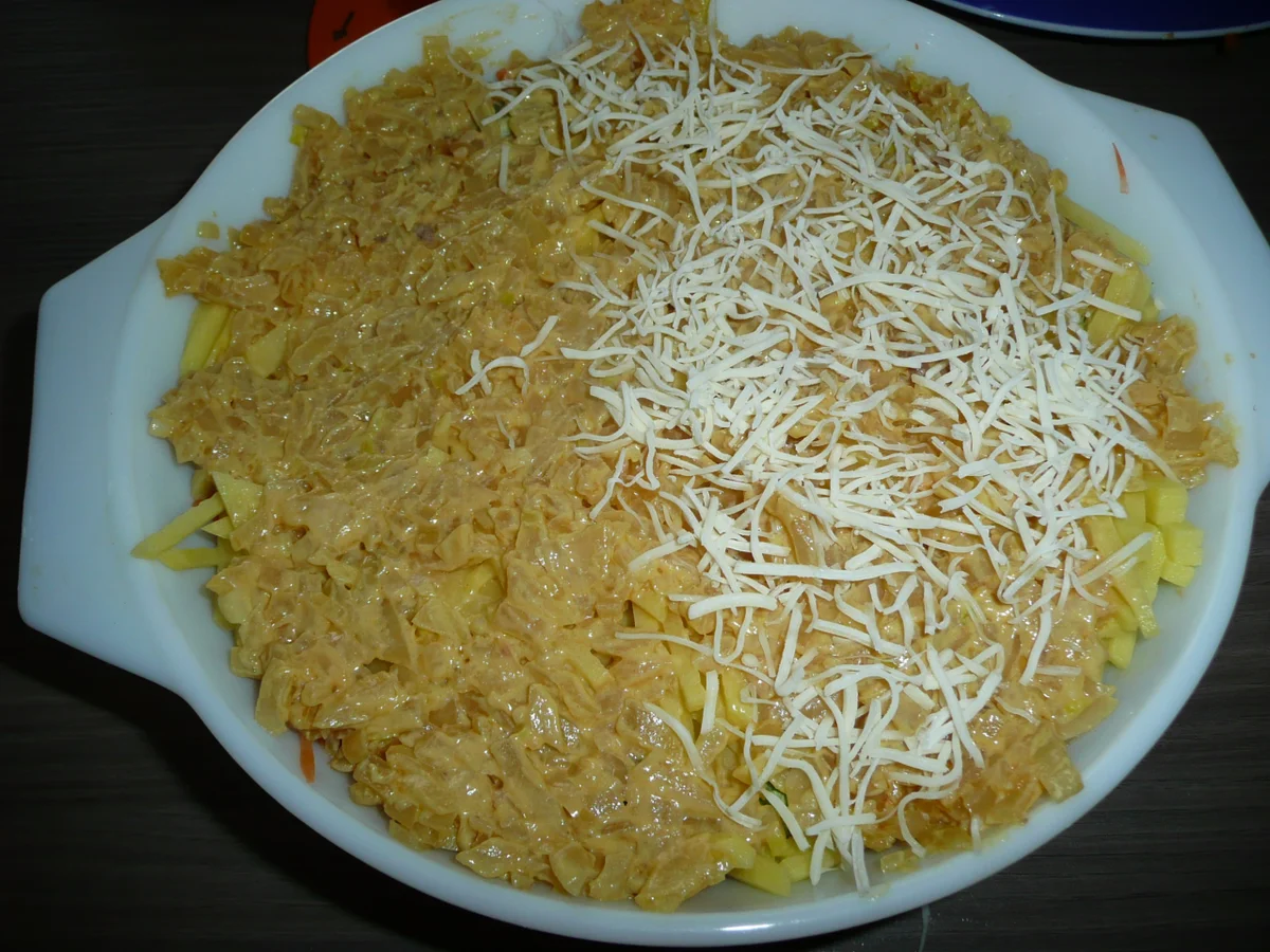 Gemüse -  Hack -  Auflauf - Rezept - Bild Nr. 4