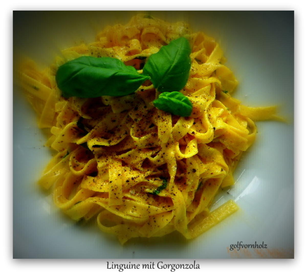 Linguine mit geschmolzenem Gorgonzola - Rezept - Bild Nr. 4