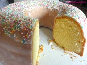 Rührteig:   feiner ZITRONEN - KRANZ - KUCHEN - Rezept