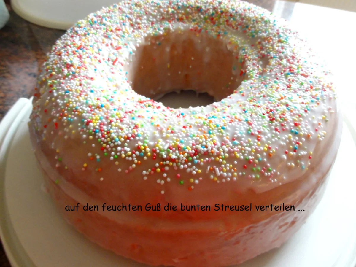 Rührteig:   feiner ZITRONEN - KRANZ - KUCHEN - Rezept - Bild Nr. 5