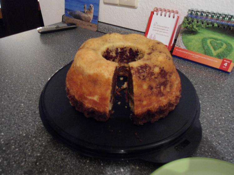 Eierlikör Nutella Gugelhupf / Marmorkuchen - einfach - von nicole66