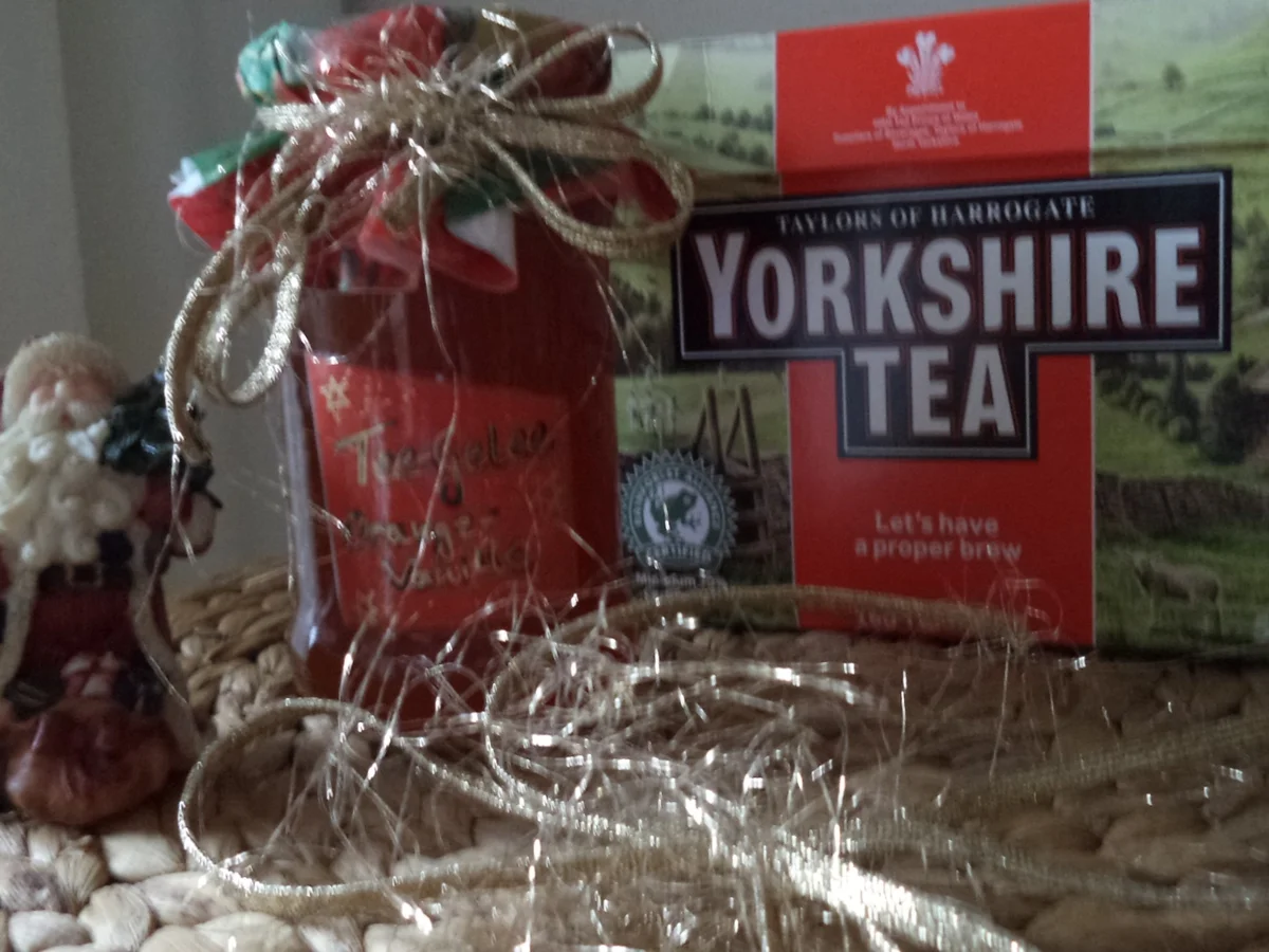 Rezept: Tee-Gelee Orange-Vanille Tee-Gelee Orange-Vanille - Rezept