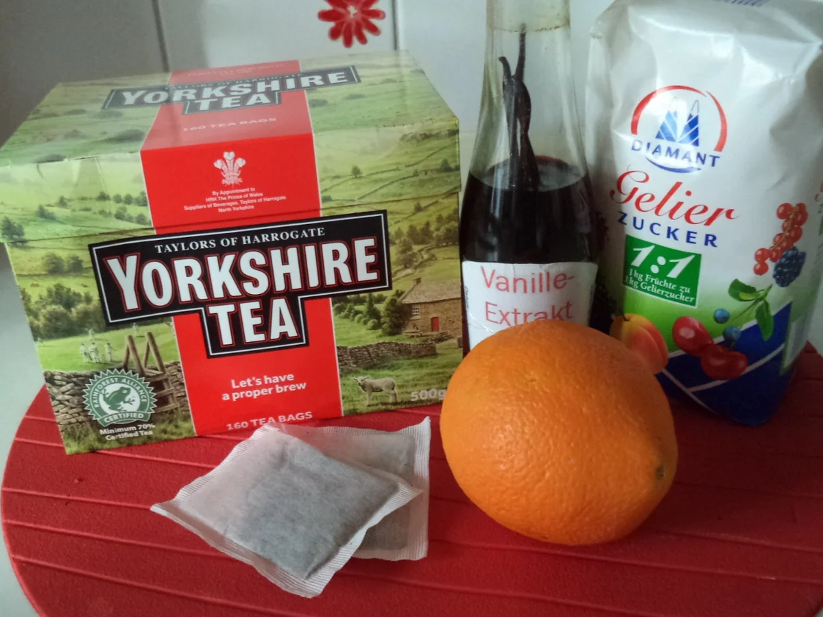 Rezept: Tee-Gelee Orange-Vanille Bild Nr. 2 Tee-Gelee Orange-Vanille - Rezept - Bild Nr. 2