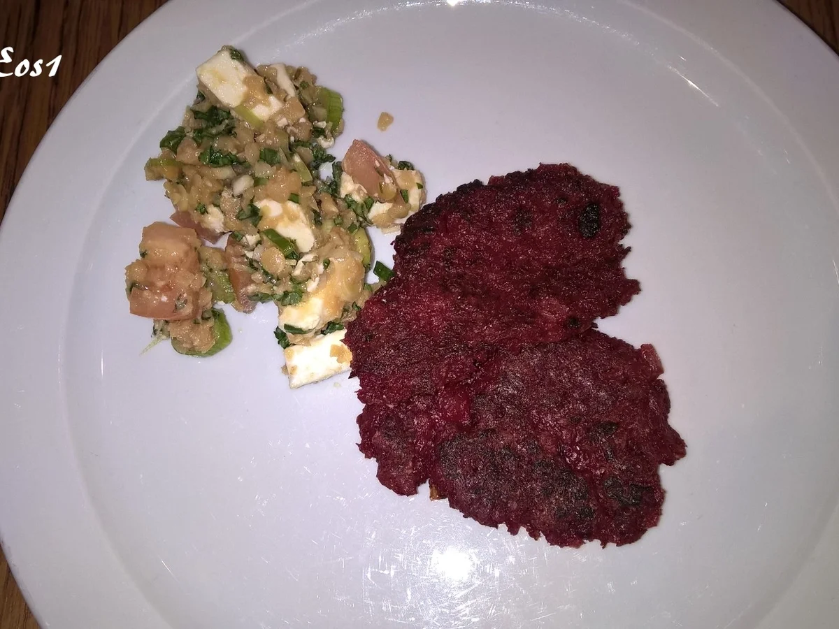 Rote-Bete-Puffer - Rezept