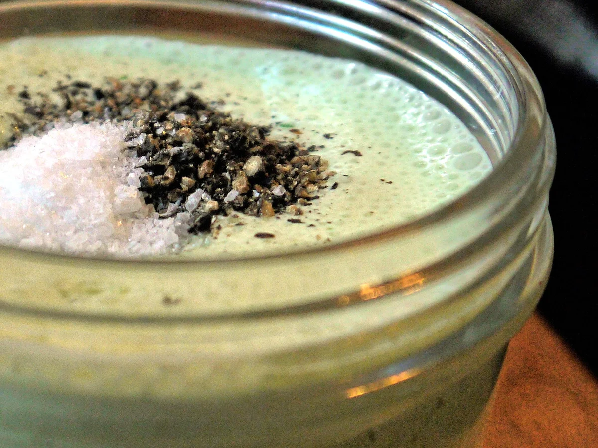 Kunterbunter Linsensalat mit Bärlauch-Joghurt-Dressing - Rezept - Bild Nr. 12