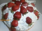 Mini Erdbeer - Stracciatella – Kuppeltorte - Rezept