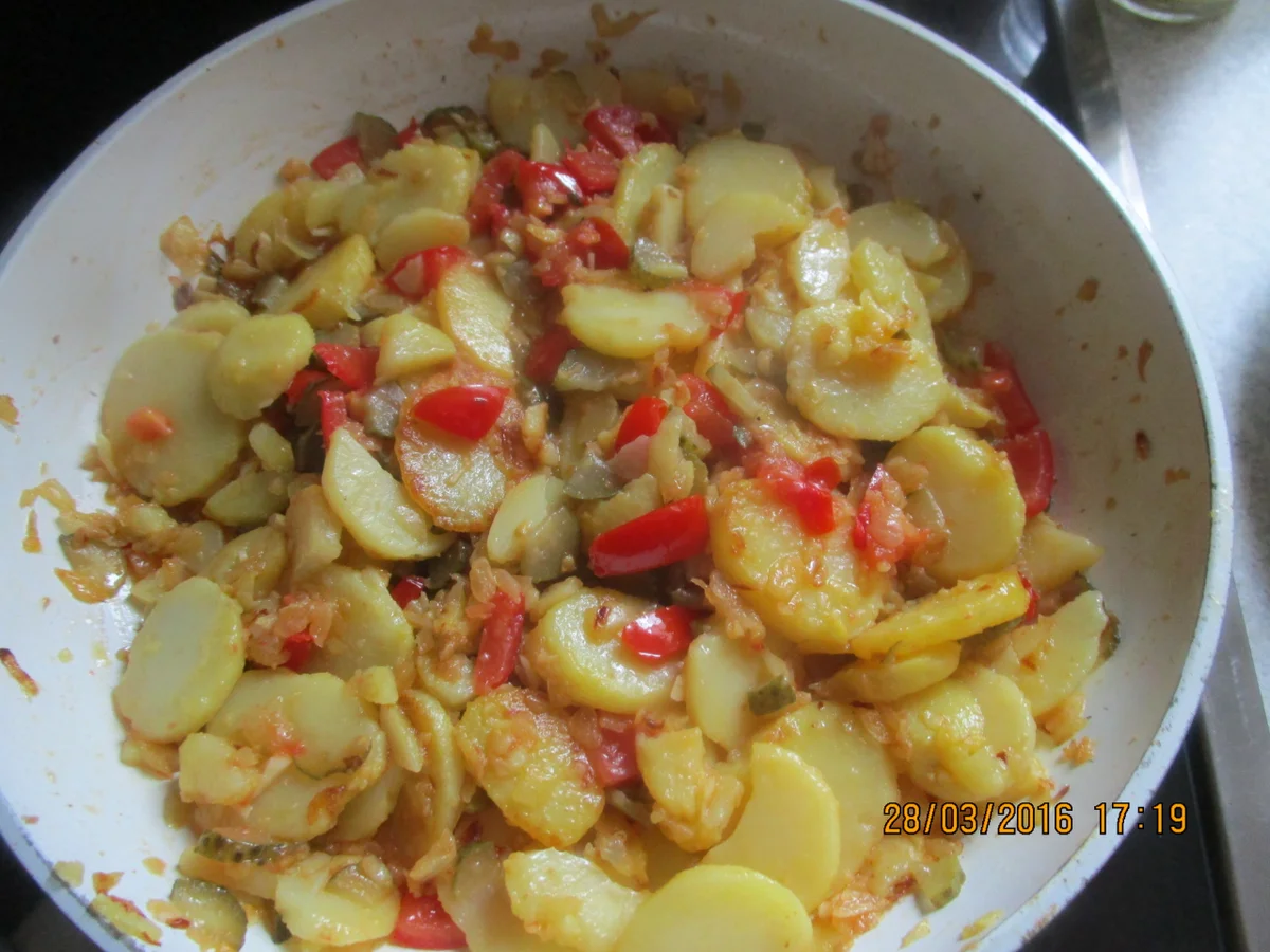 Rezept: Arnim's Bratkartoffeln mit Sülze Bild Nr. 14 Arnim's Bratkartoffeln mit Sülze - Rezept - Bild Nr. 14