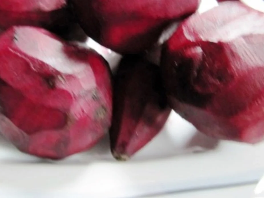 Schulterbraten mit Rote Bete Gemüse und Barbie Pürree - Rezept - Bild Nr. 3