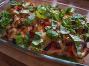 Schnitzel-Auflauf "Mediterran" - Rezept