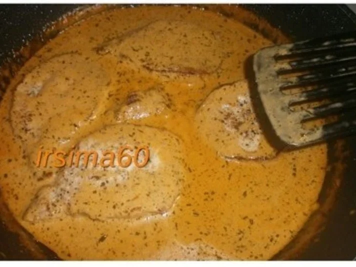 Minutensteaks in Estragon – Sahnesauce - Rezept - Bild Nr. 4