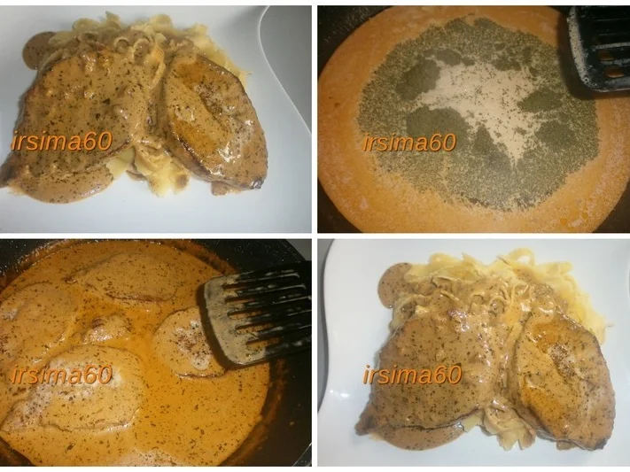 Minutensteaks in Estragon – Sahnesauce - Rezept - Bild Nr. 5