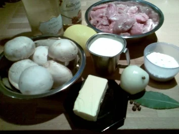 Rezept: Kalbsfrikassee Bild Nr. 2 Kalbsfrikassee - Rezept - Bild Nr. 2