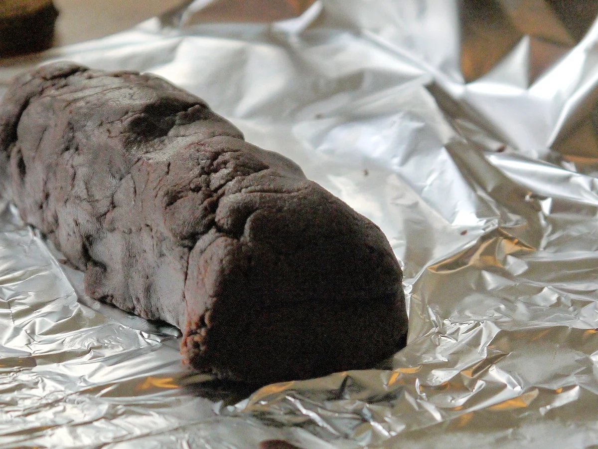 Rezept: Schokoladen-Heidesand mit Tonkabohne Bild Nr. 7 Schokoladen-Heidesand mit Tonkabohne - Rezept - Bild Nr. 7