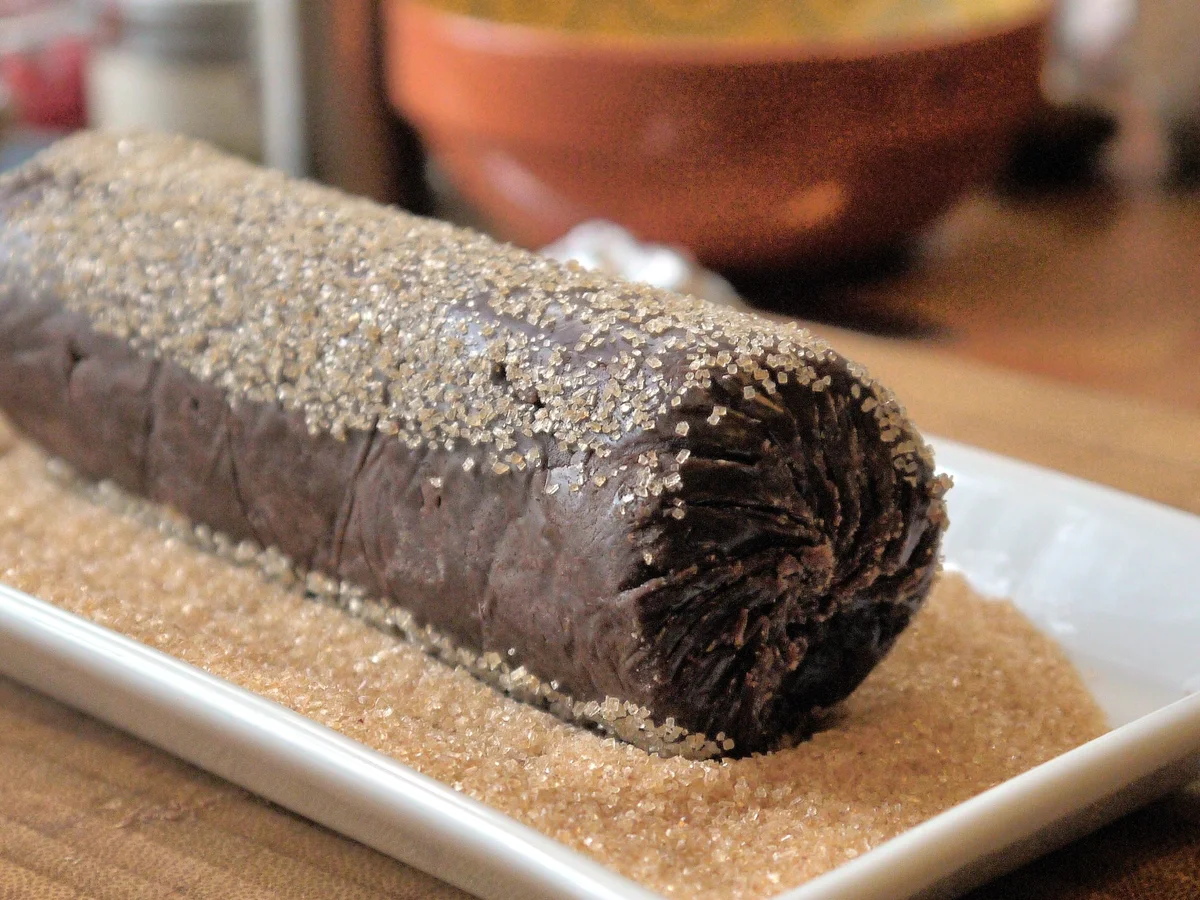 Rezept: Schokoladen-Heidesand mit Tonkabohne Bild Nr. 9 Schokoladen-Heidesand mit Tonkabohne - Rezept - Bild Nr. 9