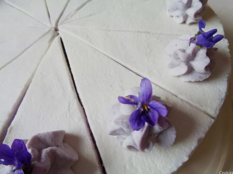 Quark - Sahne - Torte mit Himbeeren und Heidelbeeren - Rezept - Bild Nr. 4