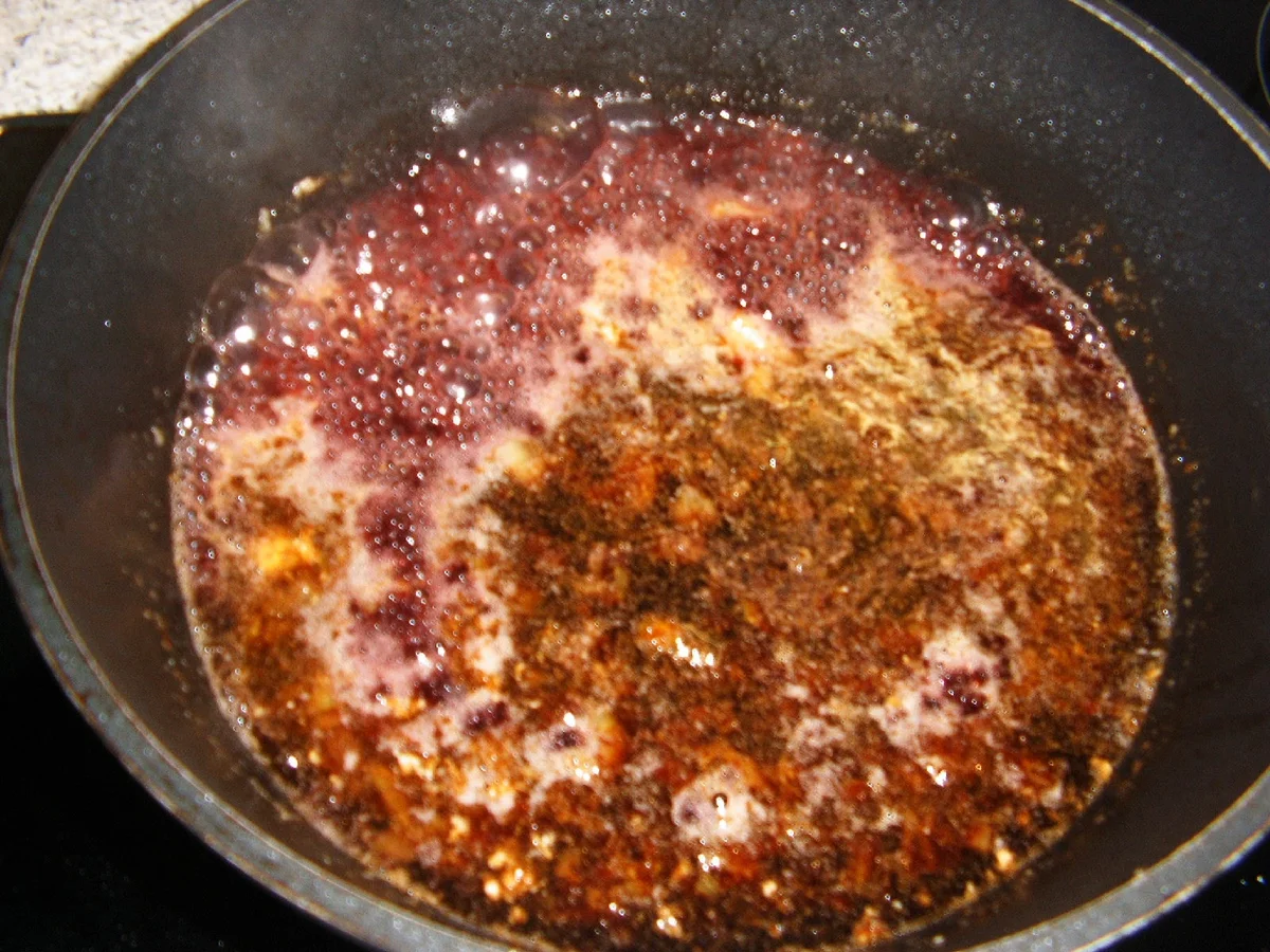 Rezept: Schweinefilet mit Preiselbeersoße Bild Nr. 7 Schweinefilet mit Preiselbeersoße - Rezept - Bild Nr. 7