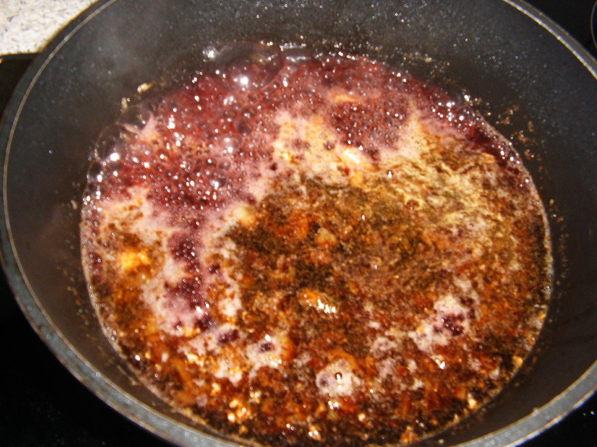 Schweinefilet mit Preiselbeersoße - einfach - von wastel