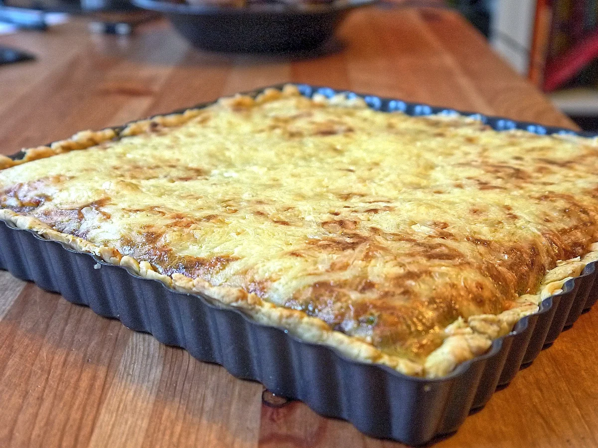 Rustikale Bärlauchtarte - Rezept - Bild Nr. 2