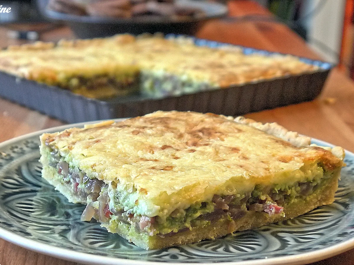 Rustikale Bärlauchtarte - Rezept - Bild Nr. 3