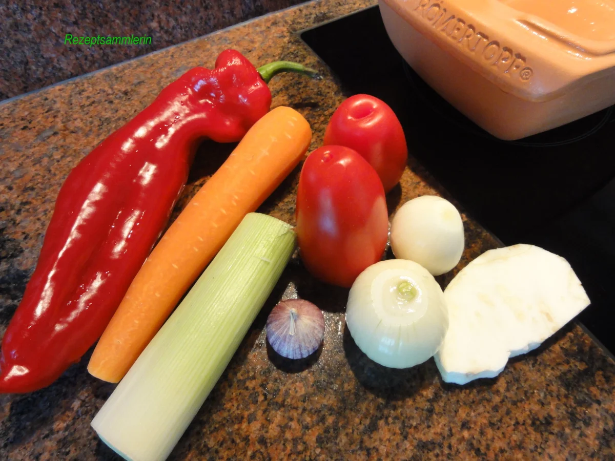 Rezept: Fleisch: RINDERBRATEN aus dem Römertopf Bild Nr. 3 Fleisch: RINDERBRATEN aus dem Römertopf - Rezept - Bild Nr. 3