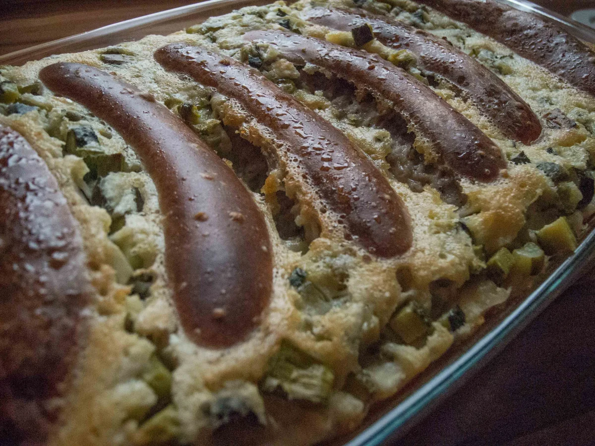 versunkene Bratwürstchen - Rezept - Bild Nr. 6