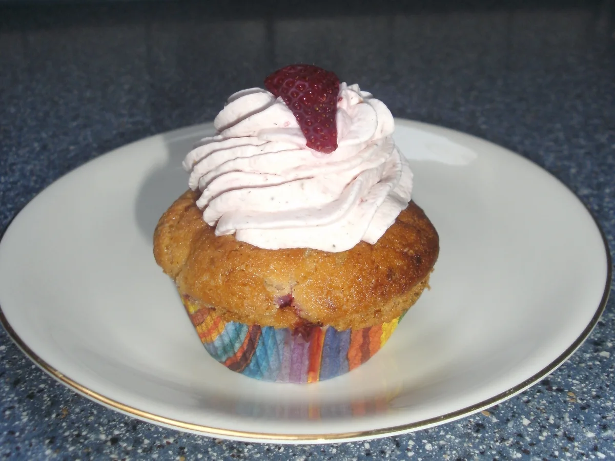 Erdbeer Cupcakes - Rezept - Bild Nr. 2