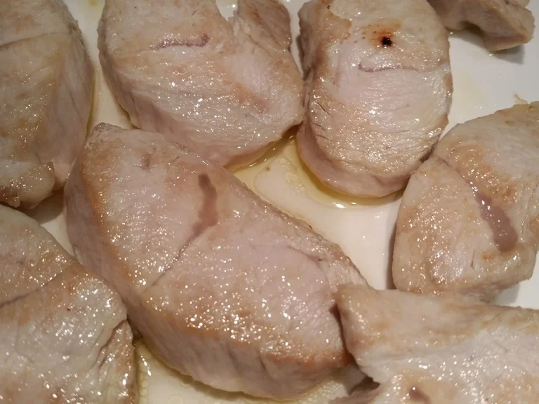 Rezept: Hähnchenbrust Medallions mit Rotkohl à la Biggi Bild Nr. 6 Hähnchenbrust Medallions mit Rotkohl à la Biggi - Rezept - Bild Nr. 6