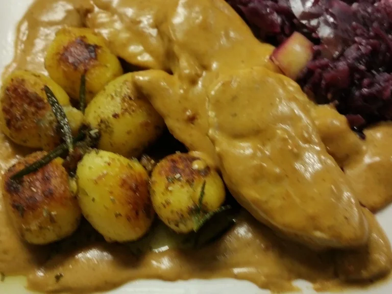 Rezept: Hähnchenbrust Medallions mit Rotkohl à la Biggi Bild Nr. 24 Hähnchenbrust Medallions mit Rotkohl à la Biggi - Rezept - Bild Nr. 24