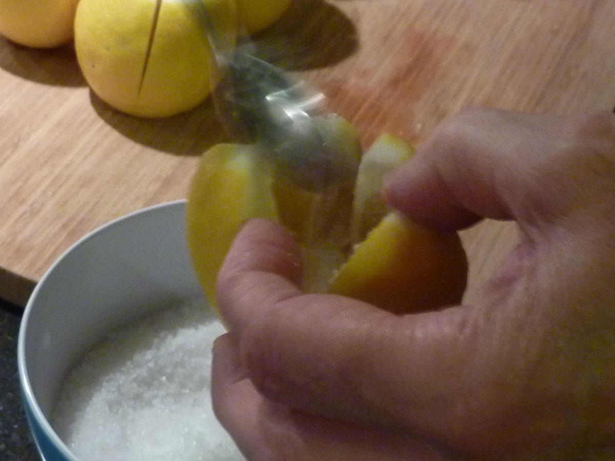 Zitronen  einlegen auf Marokkanischerart - Rezept - Bild Nr. 7
