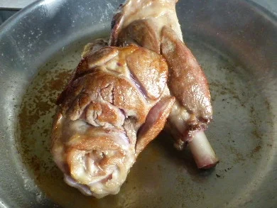 Geschmorte Lammhaxe mit Auberginen und Tomaten - Rezept - Bild Nr. 4