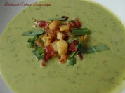 Bärlauch-Erbsen-Cremesuppe - Rezept