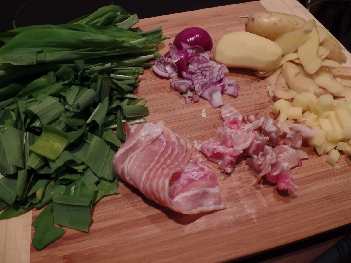 Bärlauch-Erbsen-Cremesuppe - Rezept - Bild Nr. 3