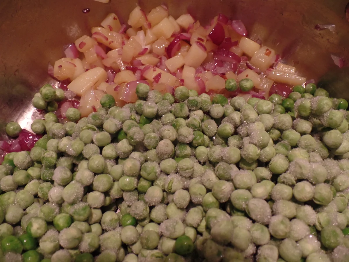 Bärlauch-Erbsen-Cremesuppe - Rezept - Bild Nr. 5