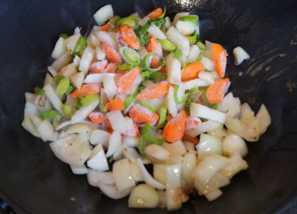 Putenfleisch süß-sauer mit Süßkartoffelreis - Rezept - Bild Nr. 12