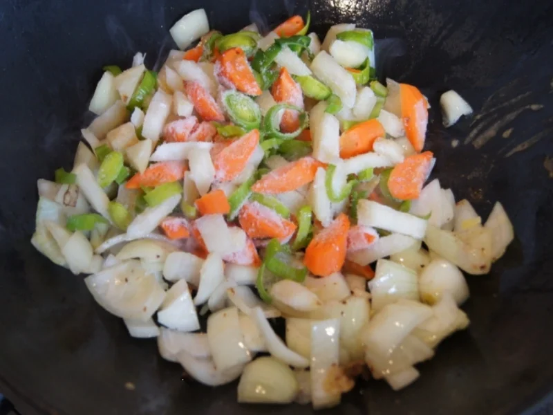 Putenfleisch süß-sauer mit Süßkartoffelreis - Rezept - Bild Nr. 12