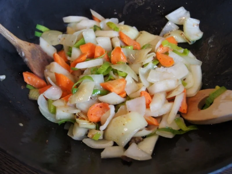 Putenfleisch süß-sauer mit Süßkartoffelreis - Rezept - Bild Nr. 13