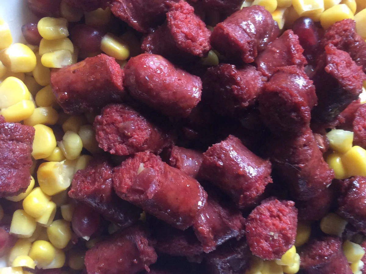 Fruchtiger Wurst-Käsesalat - Rezept - Bild Nr. 6