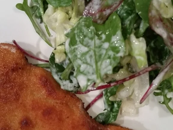 Zitronen-Vanille Schnitzel mit Salat und Champignons à la Biggi - Rezept - Bild Nr. 12