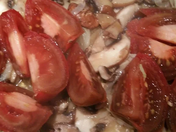 Zitronen-Vanille Schnitzel mit Salat und Champignons à la Biggi - Rezept - Bild Nr. 7