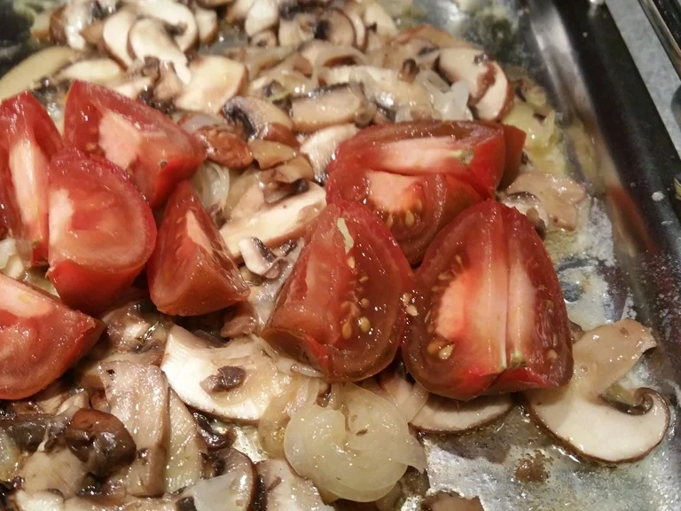 Zitronen-Vanille Schnitzel mit Salat und Champignons à la Biggi - Rezept - Bild Nr. 8