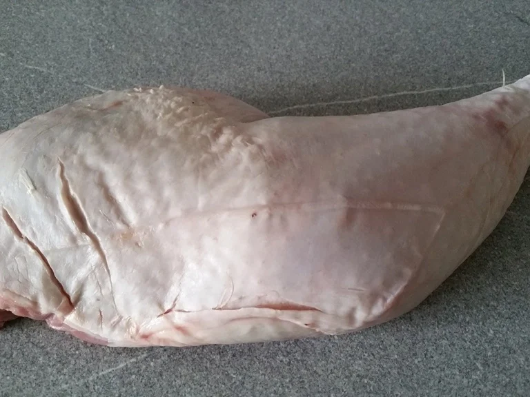 Rezept: Putenschenkel mit Rosenkohl à la Biggi Putenschenkel mit Rosenkohl à la Biggi - Rezept