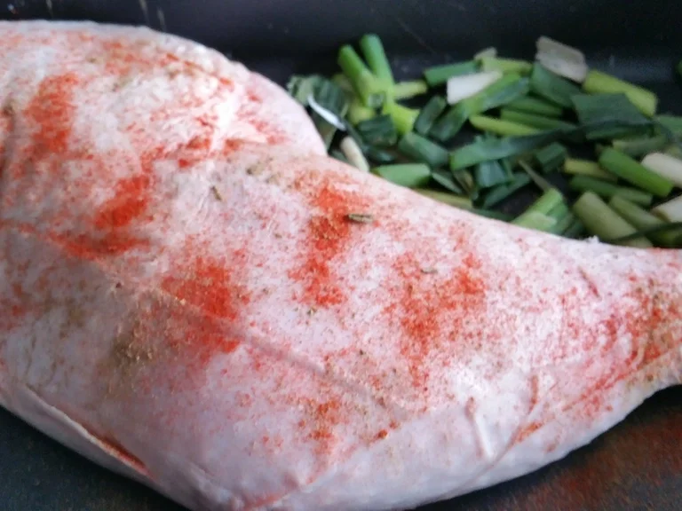 Rezept: Putenschenkel mit Rosenkohl à la Biggi Bild Nr. 3 Putenschenkel mit Rosenkohl à la Biggi - Rezept - Bild Nr. 3