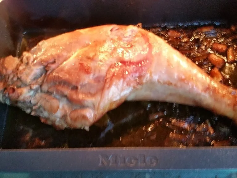 Rezept: Putenschenkel mit Rosenkohl à la Biggi Bild Nr. 13 Putenschenkel mit Rosenkohl à la Biggi - Rezept - Bild Nr. 13