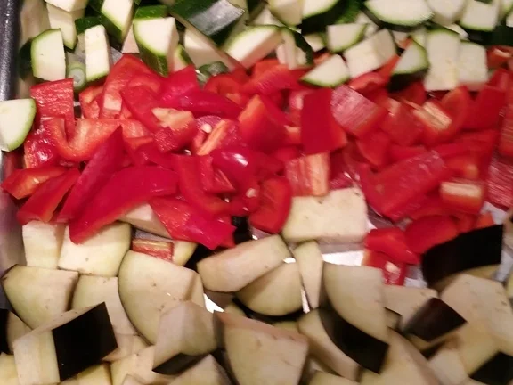 Rezept: Minutenschnitzel mit Gemüsepfanne à la Biggi Bild Nr. 4 Minutenschnitzel mit Gemüsepfanne à la Biggi - Rezept - Bild Nr. 4