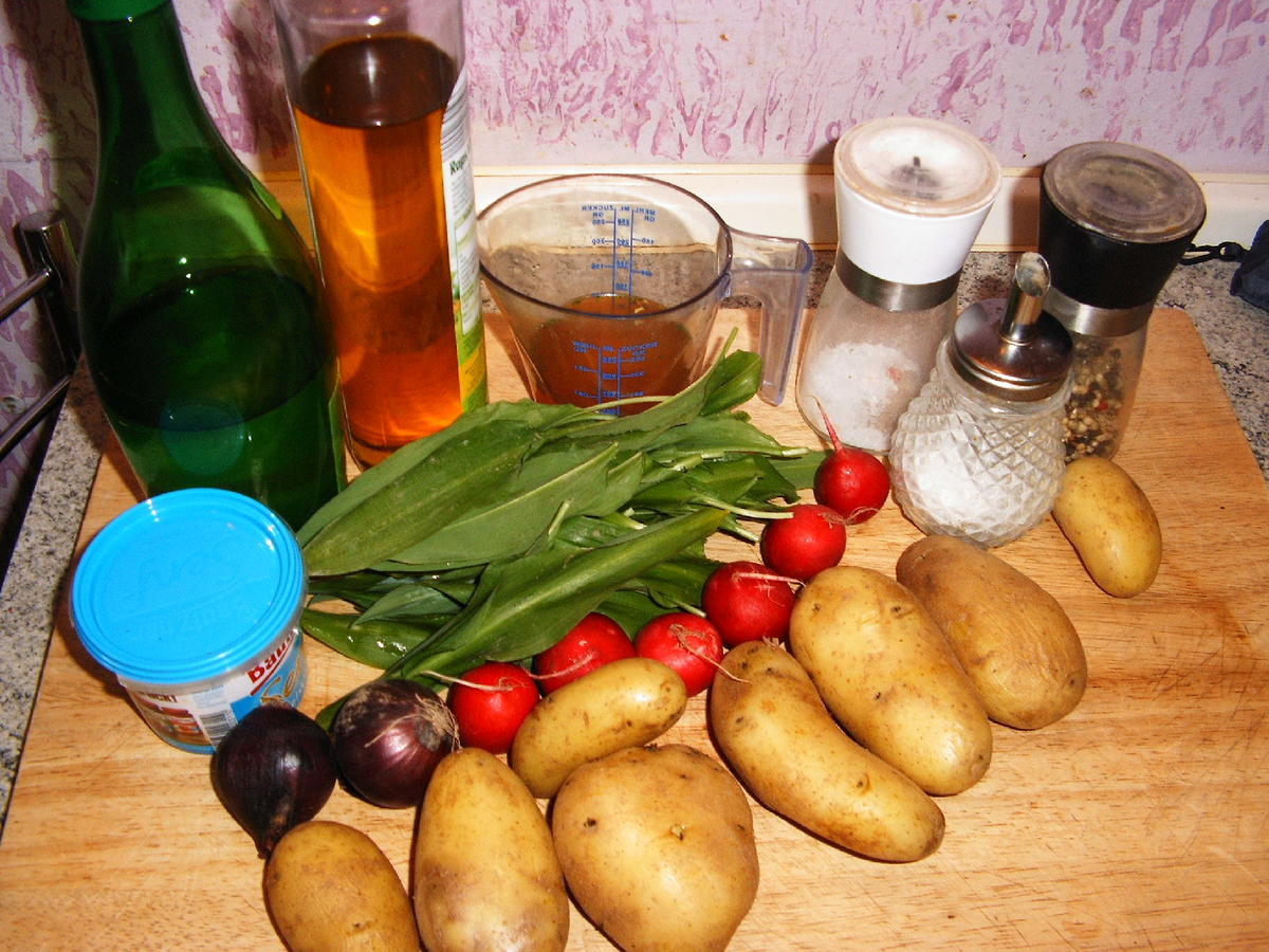 Bärlauch-Kartoffelsalat - Rezept - Bild Nr. 2