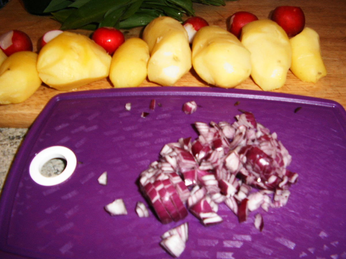 Bärlauch-Kartoffelsalat - Rezept - Bild Nr. 3