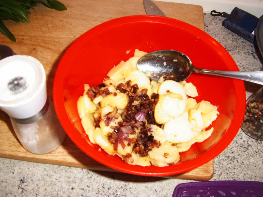 Bärlauch-Kartoffelsalat - Rezept mit Bild - kochbar.de